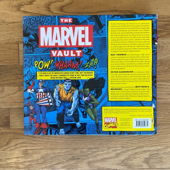 The Marvel Vault: A Visual History Hardcover Book - Picture 8 of 8
